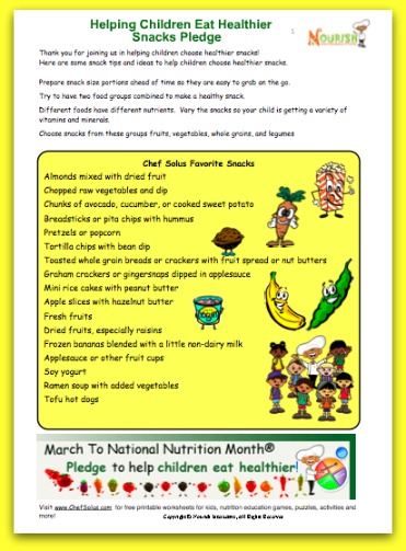 enter and get free healthy snack tips for kids pdf 